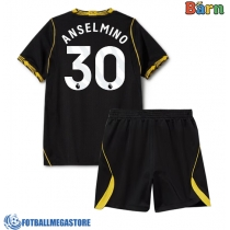 Fotballdrakt Barn Chelsea Aaron Anselmino #30 Bortedraktsett 2026-27 Kortermet (+ Korte bukser)